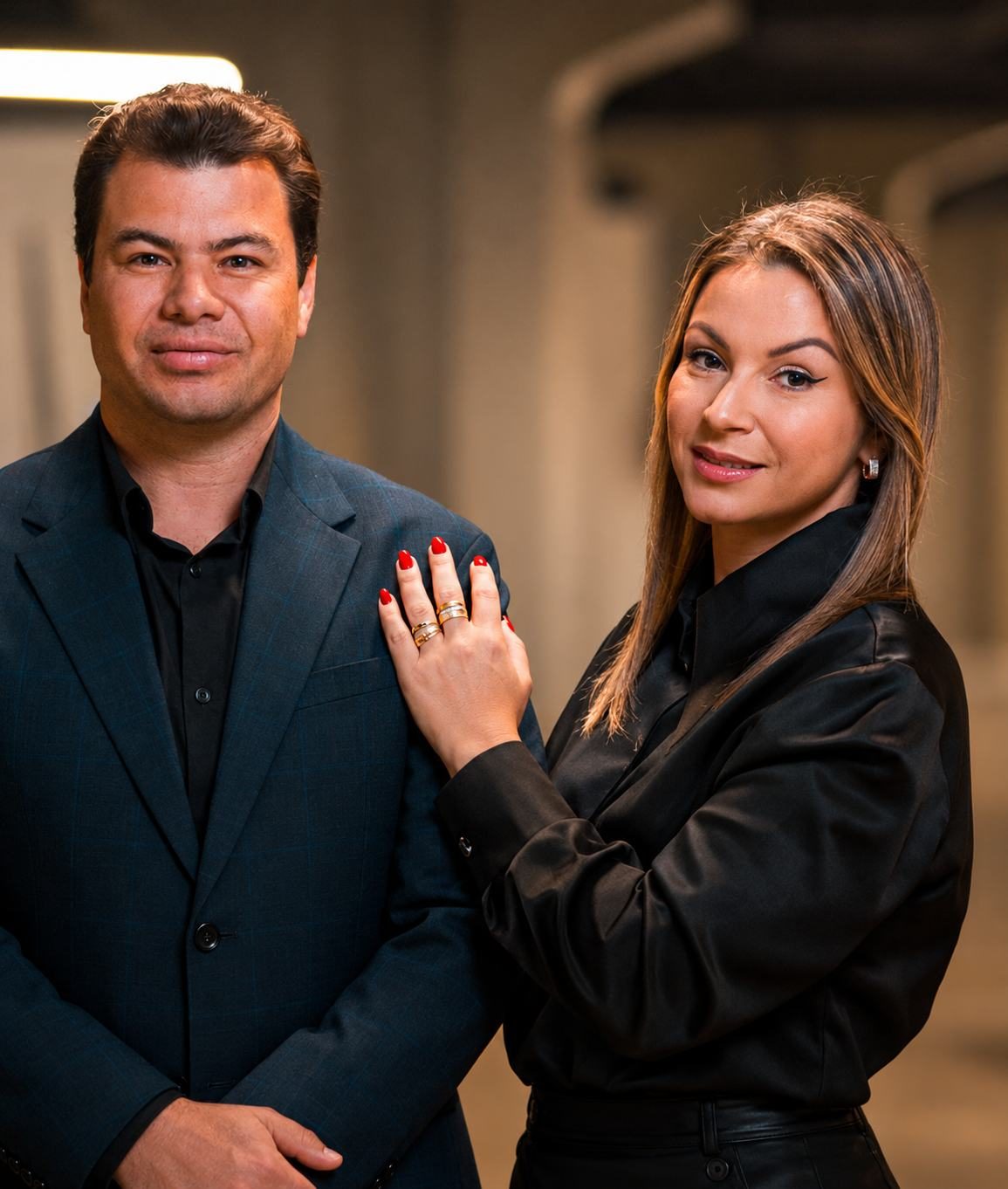 Maynara e Jeferson, fundadores da Visão Tributária